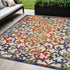 Rainbow Colored Indoor Outdoor Runner Rug
